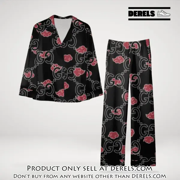 Trending luxury gc satin pajama set pjs1053 dr3441254